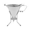 Entonnoir à piston inox