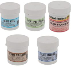 Colorant poudre alimentaire hydrosoluble 13526 13527 13529 13533 13538 MALLARD FERRIERE MYTILLE