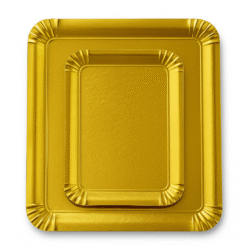 Plateaux traiteur or ou argent Tille