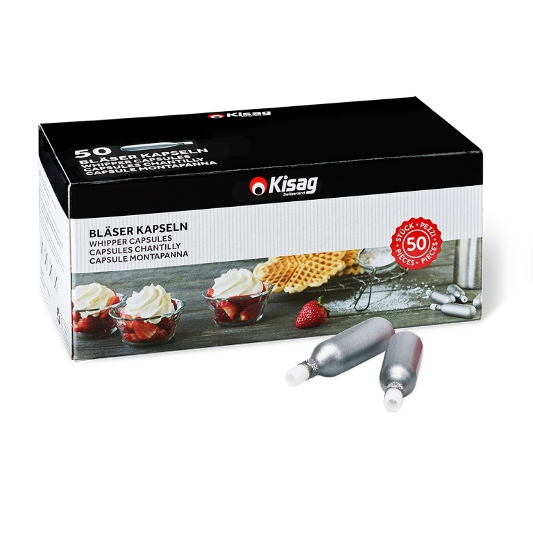 Capsle pour siphon 50 pièces Tille