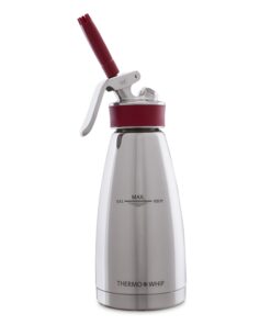 Siphon Kisag Whipper Thermo 0,5 L – Espumas chauds ou froids jusqu’à 4 hSiphon Kisag Whipper Thermo 0,5 L – Espumas chauds ou froids jusqu’à 4 h Tille