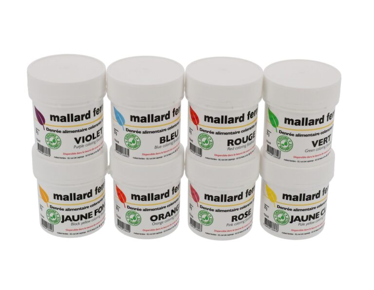 Colorant lipodispersable alimentaire 13642 13643 13644 13645 13646 13647 13648 13649 mf mallard ferrier mytille