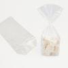 Sachet plastique transparent fond plat Tille