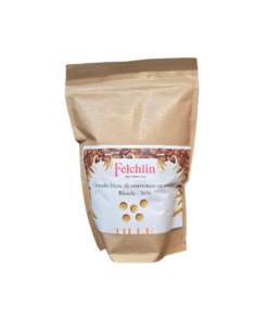 Chocolat blanc de couverture caramelisé Bionda 36% -500Gr Felchlin
