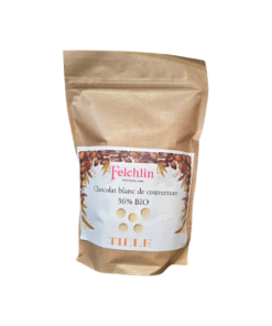 Chocolat de couverture Dominicana Blanc  36% Bio- 500Gr - Felchlin