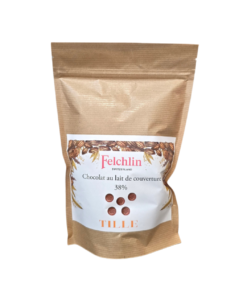 Chocolat de couverture au lait Grenada 38% -500Gr Felchlin