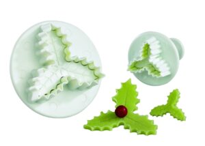 Feuille de houx triple