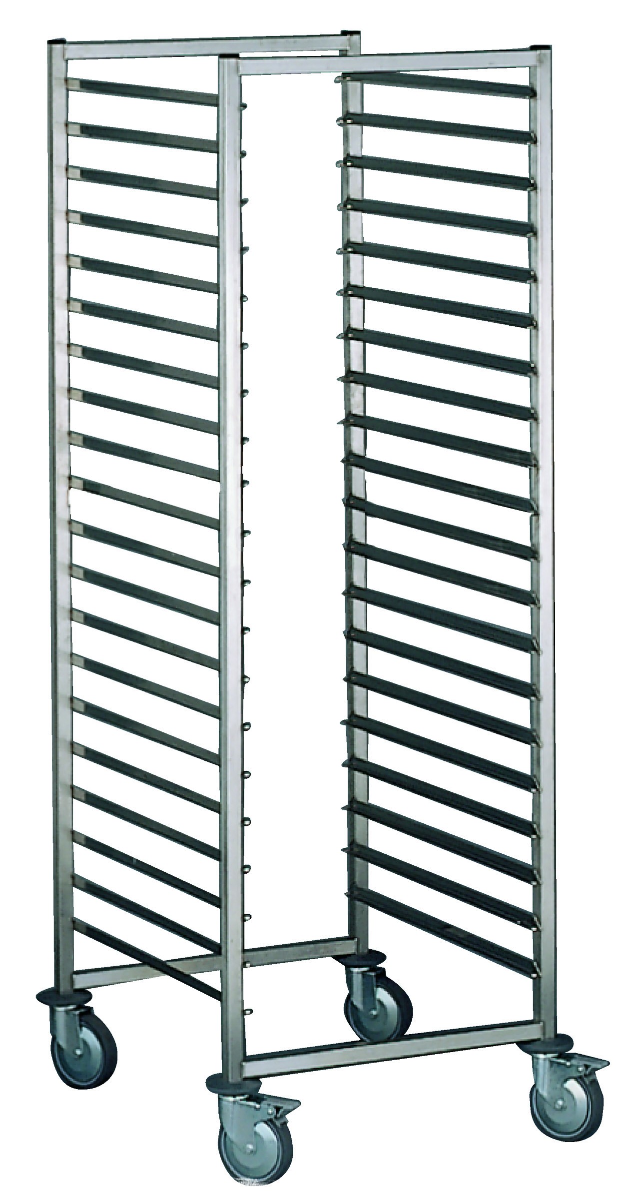 Échelle pour plaques pâtissières inox gastro 1/1 32.5x53 17 étages Mallard Ferriere MyTille 29023