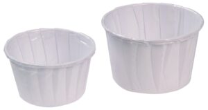 "Mini" caissettes blanches