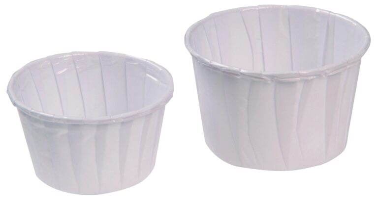 "Mini" caissettes blanches