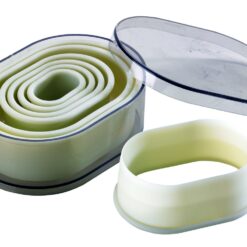 Boite de 7 découpoirs Ovales unis