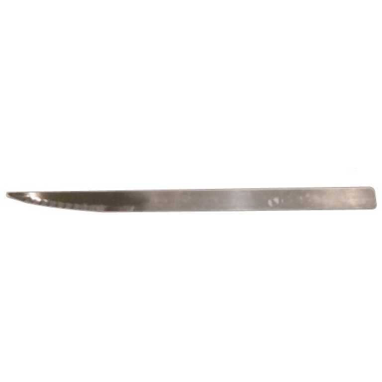 Lame de boulanger droite crantée