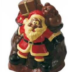 Moule choco "Père Noël et sa hotte"