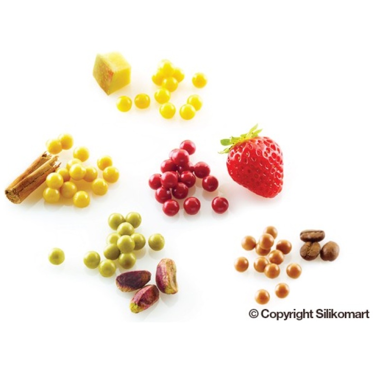 Moule silicone mini perles