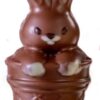 Moule chocolat Lapin panier