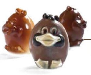 Moule choco oeuf rigolo