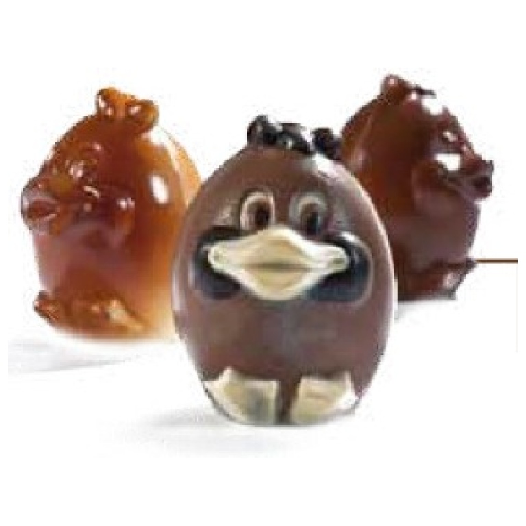 Moule choco oeuf rigolo