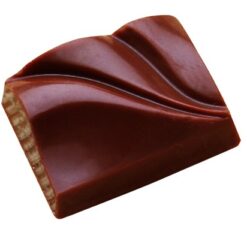 Plaque à bonbons "carré vague"