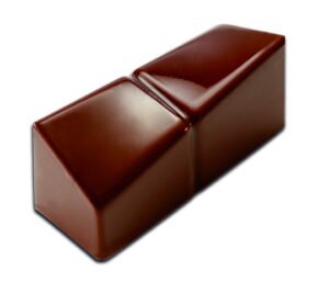 Plaque chocolat bonbons rectangle design