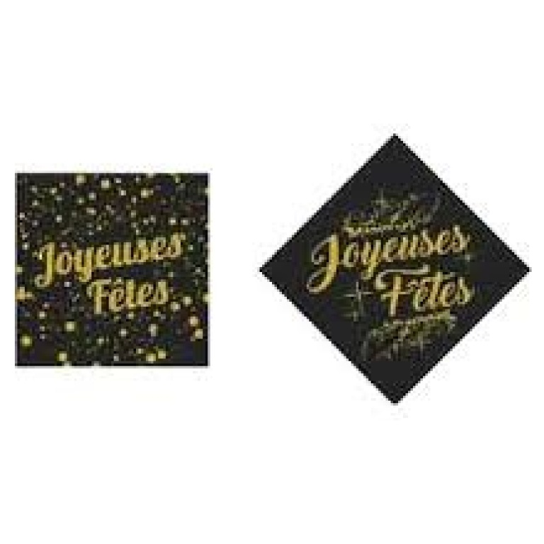 Décors azyme Joyeuses fêtes