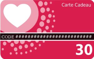 Carte cadeau 30
