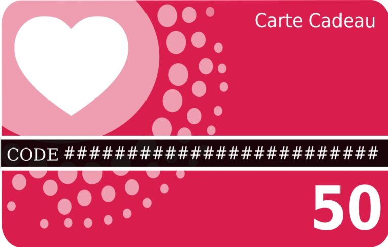 Carte cadeau 50