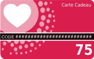 Carte cadeau 75