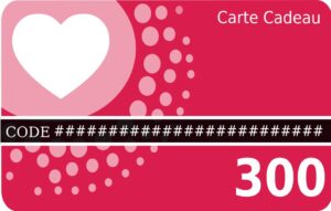 Carte cadeau 300