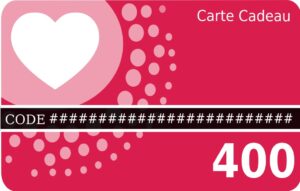 Carte cadeau 400