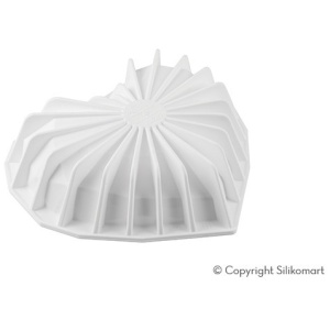 Moule coeur origami de Silikomart