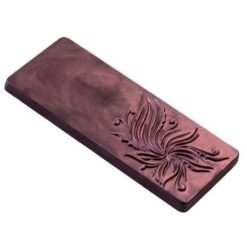 Moule tablette de chocolat fleur