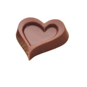 Moule Stampo in policarbonato per praline en forme de coeur double