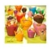 Caissette papier multi couleurs Tulipcup