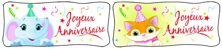 Azyme Joyeux anniversaire