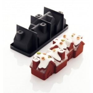 Moule silicone Chalet Pavoni 250mmx83x90h