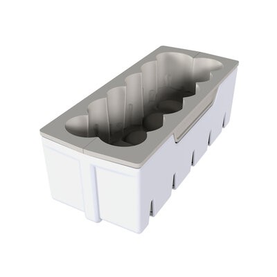 Moule à bûche - Lumière 1050 ml – Image 2