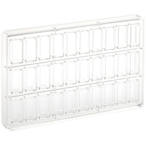 Moule polycarbonate rectangle