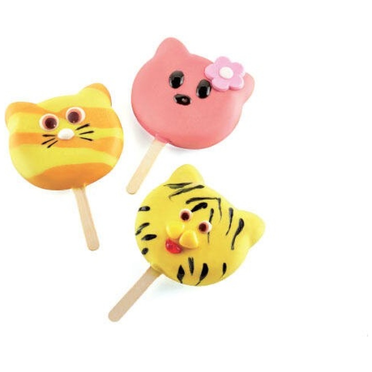 Moule à glace Chat