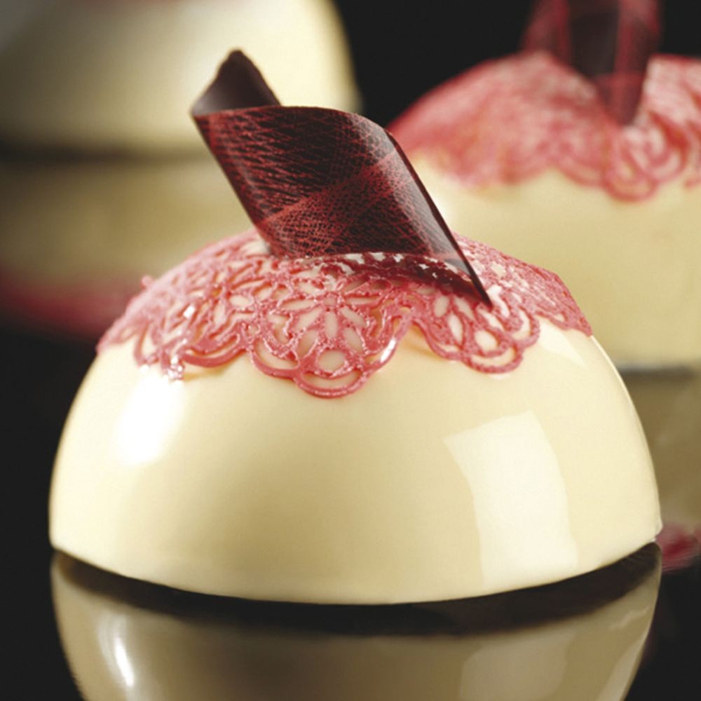 Moule silicone 24 Demi-Sphères Pavoflex