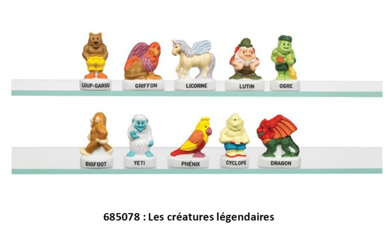 Fèves les créatures légendaires