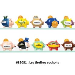 Fèves les tirelires cochons