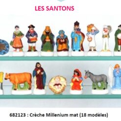 Fèves Crèche Millenium