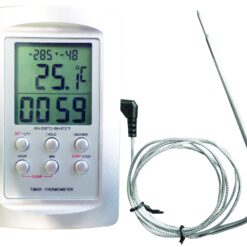 Thermomètre four -50/+300°C + timer
