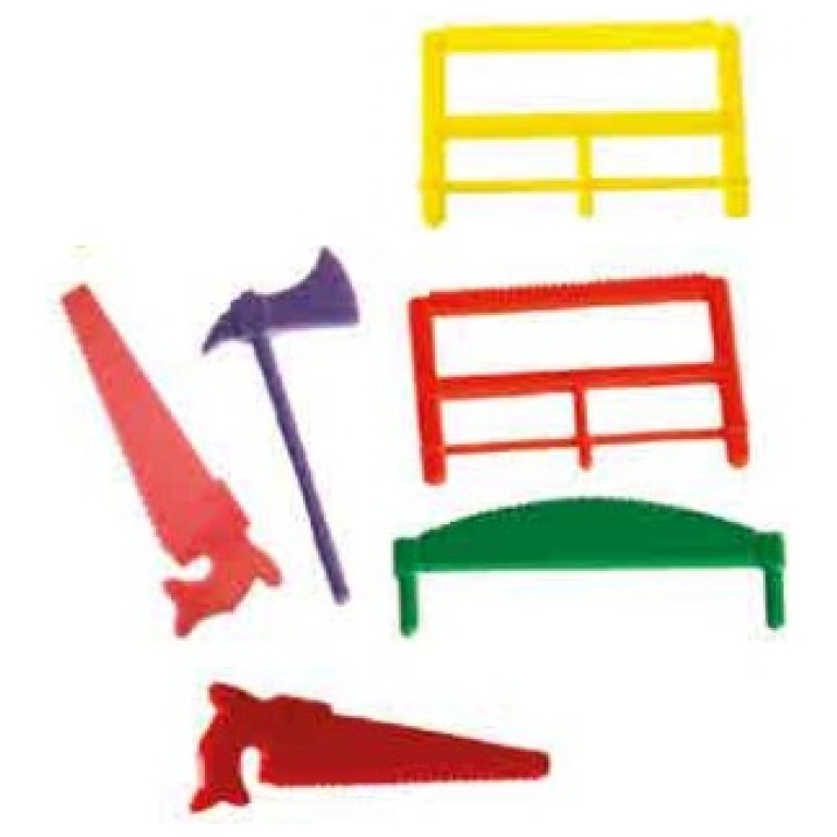 Assortiment de décorations de Noël pour bûche 100pcs