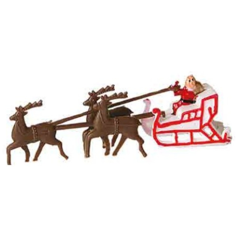 Traineau Père Noël 48pcs