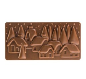 Plaque Xmas Village