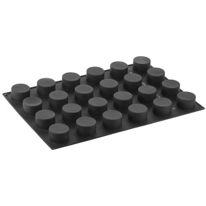 Moule silicone 24 cylindres Pavoflex