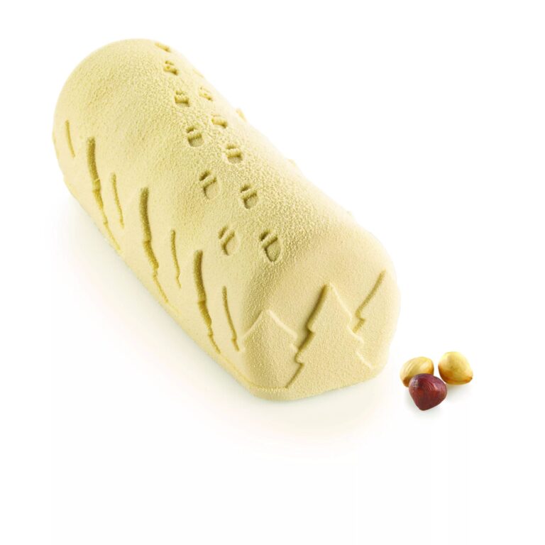 Moule bûche Snowy Silikomart – Moule silicone platinum 1350 ml