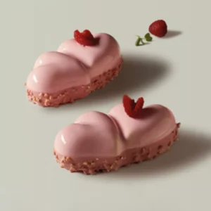 Moule silicone cœurs pavoflex Beloved. Dim. 127 x71x 38 mm
