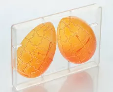 Moule chocolat Oeuf Puzzle Polycarbonate 210 gr